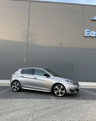 Peugeot 308 cena 43500 przebieg: 139000, rok produkcji 2015 z Piła małe 326